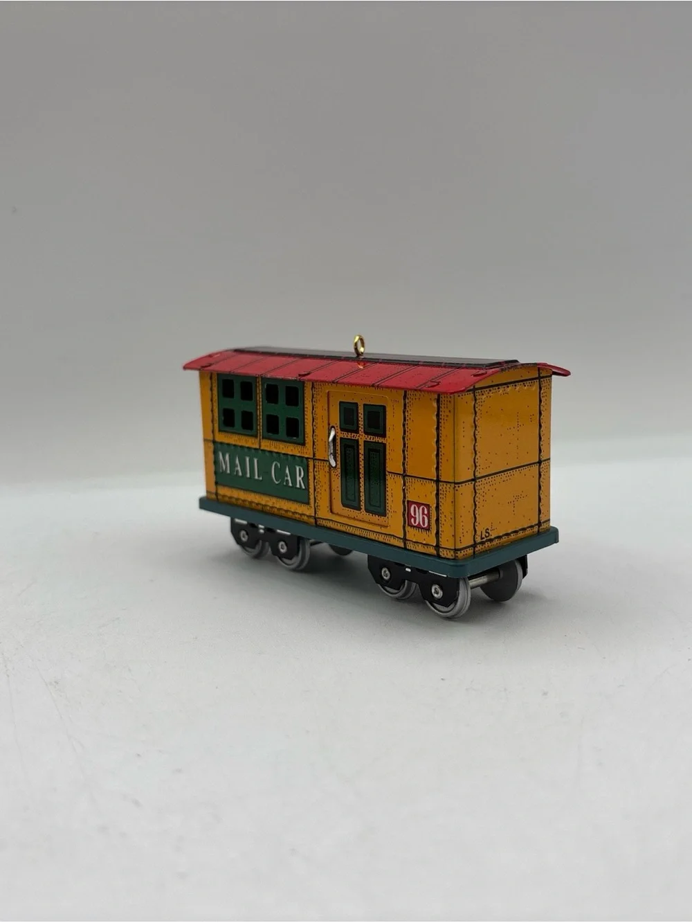 Hallmark Keepsake Ornament 1996 Vintage Yuletide Central 3rd In The Yuletide Ser